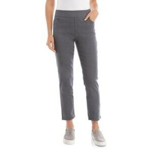 Kim Rogers Antique Pewter Women's Colored Pull on Pants 18 SHORT